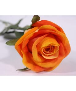 Haste Rosa Unitária 71cm Artificial para Arranjos