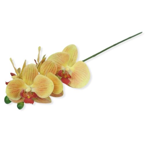 Haste de Orquídea 3D Siliconada 36.5cm