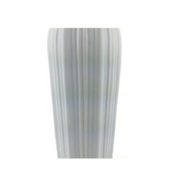 Vaso Latina de Cerâmica Cor Cinza (Tamanho P) 20cm