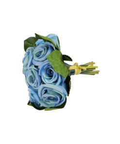 Maço Mini Ramalhete de Rosas Artificial para Decoração 17cm