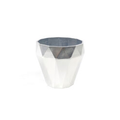 Vaso Diamante de Melamina para Decoração 10.5cm