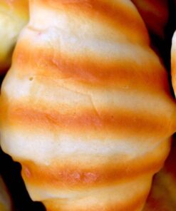 Croissant Artificial Decorativo Borracha 16cm