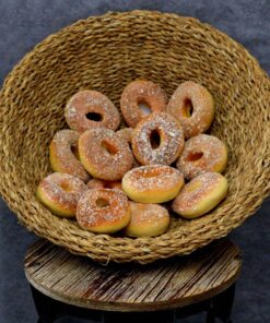 Donuts Artificial Decorativo de Borracha 10cm