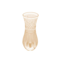 Vaso de Cristal Lys Âmbar 6cm x 15cm