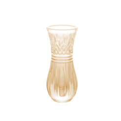 Vaso de Cristal Lys Âmbar 6cm x 15cm