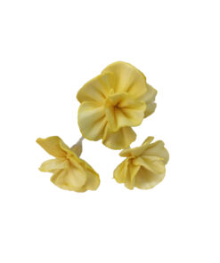 Palito para Difusor em Madeira C/ 3 Flores Amarelo