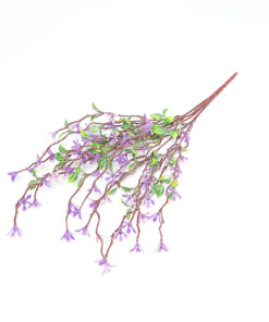 Buquê de Florzinhas com Folhinhas Planta Artificial 40cm