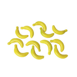 Pacote c/ 12 Mini Banana Artificial